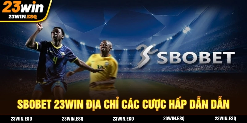 SBOBET 23WIN - Sân Chơi Thể Thao Chất Lượng, Uy Tín Số 1 1 SBOBET 23WIN là địa chỉ cá cược thể thao đầy hấp dẫn