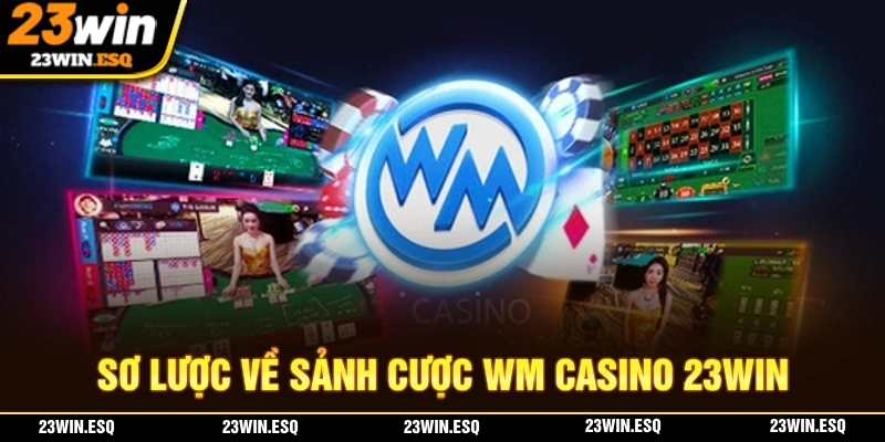 WM Casino 23WIN - Sảnh Casino Trực Tuyến Đẳng Cấp Nhất 2025 1 Sơ lược thông tin về thương hiệu WM Casino 23WIN