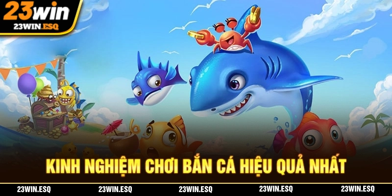 Bắn Cá 23WIN - Trò Chơi Trực Tuyến Đáng Trải Nghiệm 2025 3 Kinh nghiệm để bạn có thể chơi bắn cá 23WIN kiếm thêm thu nhập dễ dàng